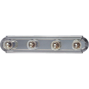 Essentials-4 Light  Bath Vanity in  style-24 Inches wide by 4.75 inches high
