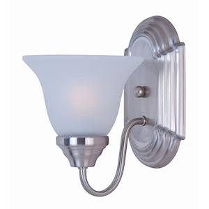 Essentials-One Light Wall Sconce in Early American style-6 Inches wide by 9.5 inches high