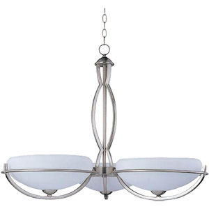 Cupola-Es 3 Light Chandelier 32w in Contemporary style-34 Inches wide by 26 inches high
