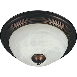 Flush Mount EE-Three Light Flush Mount in Contemporary style-15.5 Inches wide by 6 inches high - 116932