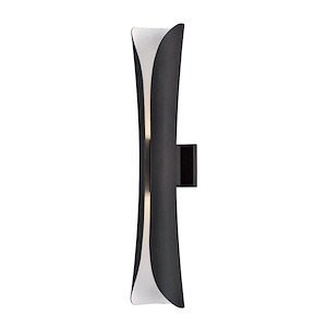 Scroll-22W 2 LED Outdoor Wall Sconce-5.75 Inches wide by 30 inches high