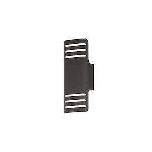 Lightray - 16W 2 LED Outdoor Wall Mount In Modern Style-13.25 Inches Tall and 5 Inches Wide - 1311140