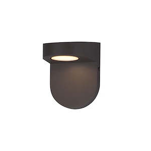 Ledge - 15W 1 LED Wall Sconce-6.25 Inches Tall and 4.25 Inches Wide