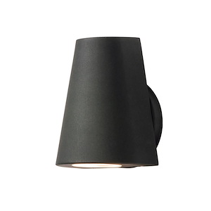 Mini-6W 1 LED Outdoor Wall Lantern-5 Inches wide by 6.25 inches high