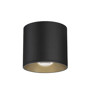 Stout - 18W 1 LED Flush Mount-4.25 Inches Tall and 4.75 Inches Wide