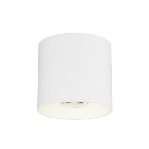 Stout - 18W 1 LED Flush Mount-4.25 Inches Tall and 4.75 Inches Wide