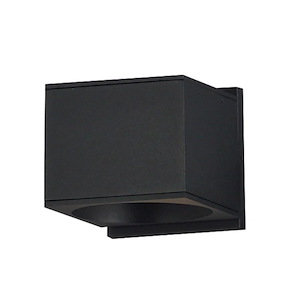 Stout - 20W 1 LED Outdoor Wall Mount-4.5 Inches Tall and 4.75 Inches Wide