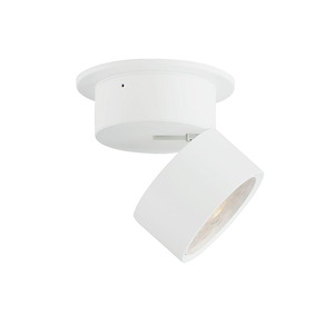 Swinger - 18W 1 LED Adjustable Flush Mount-4 Inches Tall and 5.25 Inches Wide - 1342494