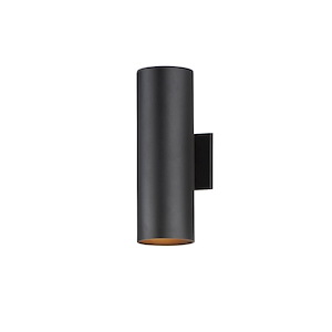 Outpost-20W 2 LED Outdoor Wall Mount-5 Inches wide by 15 inches high
