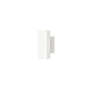 Culvert - 14W 2 LED Outdoor Wall Sconce-7.5 Inches Tall and 2.5 Inches Wide