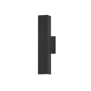 Culvert - 7W 1 LED Outdoor Wall Mount-14.5 Inch Tall and 2.5 Inch Wide - 1342500