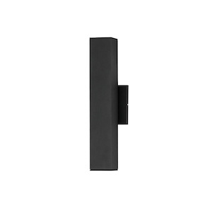 Culvert - 14W 2 LED Outdoor Wall Mount-14.5 Inches Tall and 2.5 Inches Wide