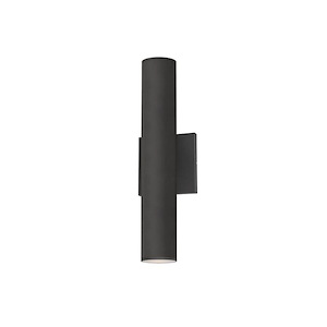 Calibro - 14W 2 LED Outdoor Wall Sconce-15 Inches Tall and 2.5 Inches Wide - 1342505