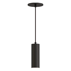 Calibro - 7W 1 LED Outdoor Pendant-7.5 Inches Tall and 2.5 Inches Wide