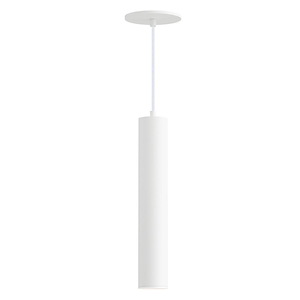 Calibro - 7W 1 LED Outdoor Pendant-15 Inches Tall and 2.5 Inches Wide