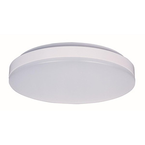 Profile EE-12W 1 LED Flush Mount in  style-11 Inches wide by 2.5 inches high