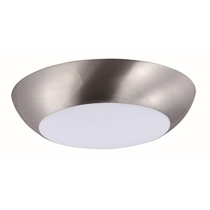 Diverse-10W LED Flush Mount in Commodity style-6.5 Inches wide by 1.75 inches high - 440546