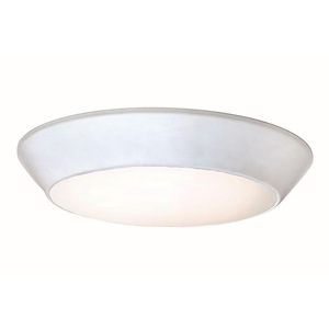 Convert-20W LED Flush Mount in Commodity style-8 Inches wide by 1.1 inches high