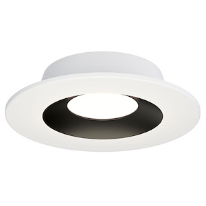Crisp - 12W 1 LED Round Recessed Downlight-1.5 Inches Tall and 4.5 Inches Wide - 1326692