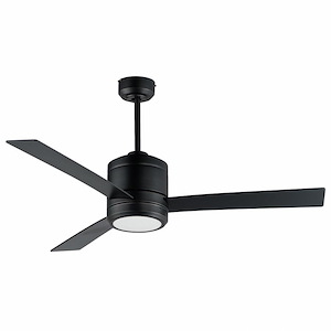 Tanker - 52 Inch Outdoor 3 Blade Ceiling Fan with Light Kit