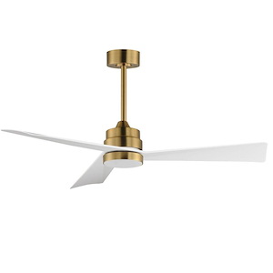 Vortex - 3 Blade Ceiling Fan with Light Kit-13.75 Inches Tall and 52 Inches Wide - 1342517