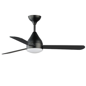 Selene - 3 Blade Ceiling Fan with Light Kit-16.75 Inches Tall and 52 Inches Wide