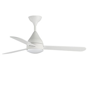Selene - 3 Blade Ceiling Fan with Light Kit-16.75 Inches Tall and 52 Inches Wide
