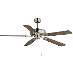 Super-Max - 5 Blade Ceiling Fan In Contemporary Style-14.5 Inches Tall and 52 Inches Wide