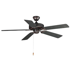 Basic-Max-Outdoor Ceiling Fan in  style-52 Inches wide by 12.5 inches high - 1090343