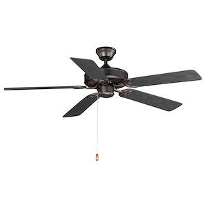 Basic-Max-Outdoor Ceiling Fan in  style-52 Inches wide by 12.5 inches high