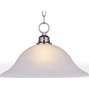 Essentials-One Light Pendant in  style-16 Inches wide by 11 inches high