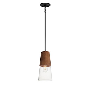 Carpenter - 1 Light Mini Pendant-13 Inches Tall and 6.5 Inches Wide - 1327046