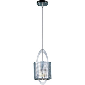 Mirage-One Light Adjustable Mini-Pendant in Modern style-8 Inches wide by 16.5 inches high - 284751