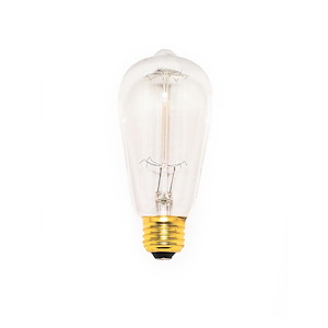 Accessory-120V 40W E26 Medium Base ST64 Replacement Lamp in Basic style-2.2 Inches wide by 5.14 inches high - 1027647