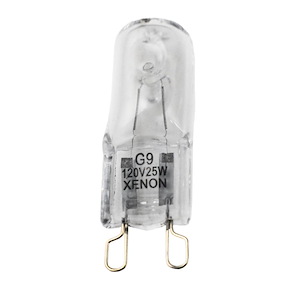 Accessory-120V 25W G9 Replacemnet Lamp in Basic style-0.59 Inches wide by 1.57 inches high - 1027621
