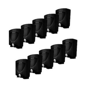 Battery-Powered Motion-Activated Outdoor Night Light (Pack of 10)