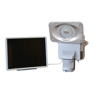 10 Inch 16 LED Solar Security Video Camera and Floodlight