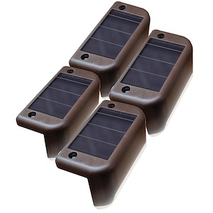 Solar LED Deck Lights- 4 pack
