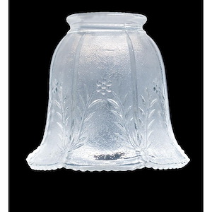 Revival - 7.5 Inch Summer Wheat 4 Inch Neck Glass Shade