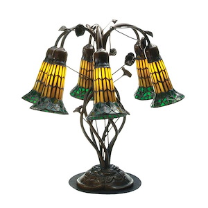 Six Light Table Lamp