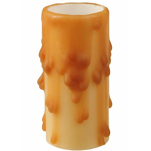 Beeswax - 1 Inch x 2 Inch Flat Top Candle Cover