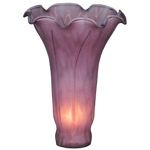 Lavender Pond Lily - 4 Inch x 6 Inch Glass Shade - 827102