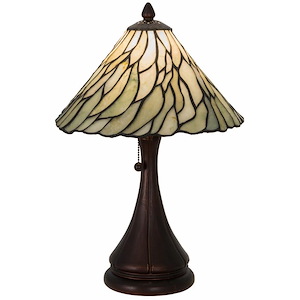 Willow - 18 Inch One Light Jadestone Table Lamp