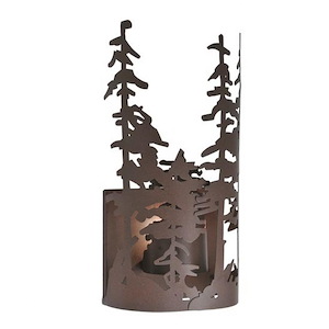 Tall Pines - 1 Light Wall Sconce-22 Inches Tall and 11 Inches Wide - 1348779