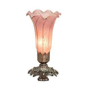 Lavender Pond Lily - 1 Light Accent Lamp - 74684