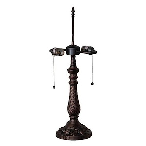 Grape - 2 Light Table Base-21.5 Inches Tall and 6 Inches Wide - 1098391