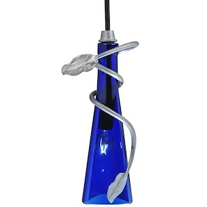 Tuscan Vineyard - 1 Light Wine Bottle Mini Pendant-13 Inches Tall and 5 Inches Wide - 1349558