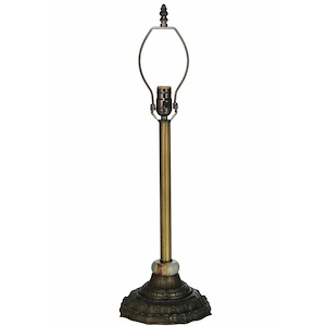 Reeded Column - 16.5 Inch One Light Table Lamp Base