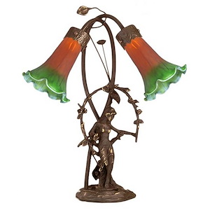 Trellis Girl Lily - 17 Inch Accent Lamp