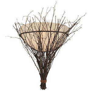 Twigs - 1 Light Wall Sconce-20 Inches Tall and 20 Inches Wide - 1349797